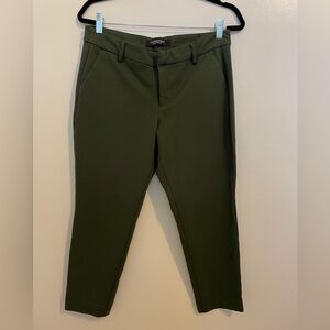 Liverpool Olive Green Stretch Pants